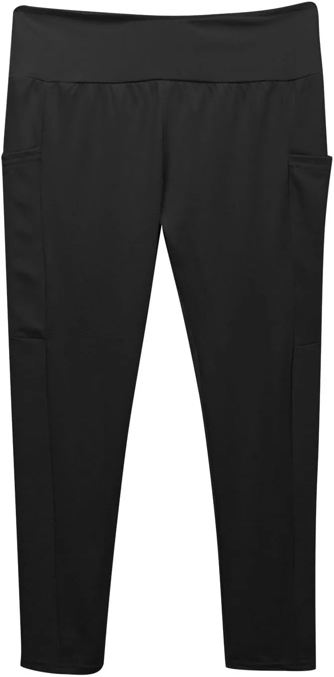 Girls Leggings Casual Seamless High Waisted Stretch Tights Dance Yoga Pants Kids Leggings with Pockets 5-12 Years