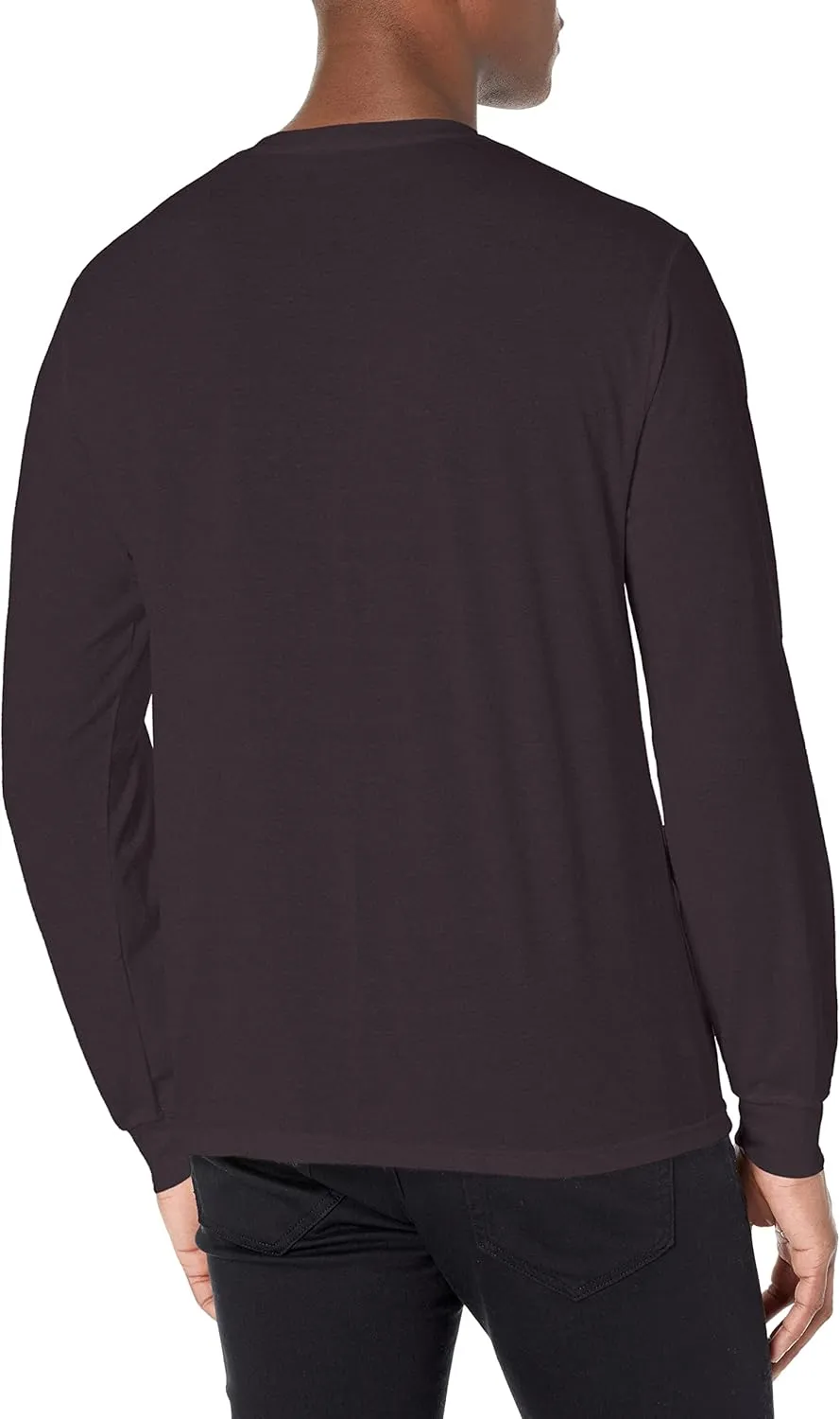 Hanes Originals Men's Tri-Blend Long Sleeve Henley T-Shirt, Lightweight Long Sleeve Tee