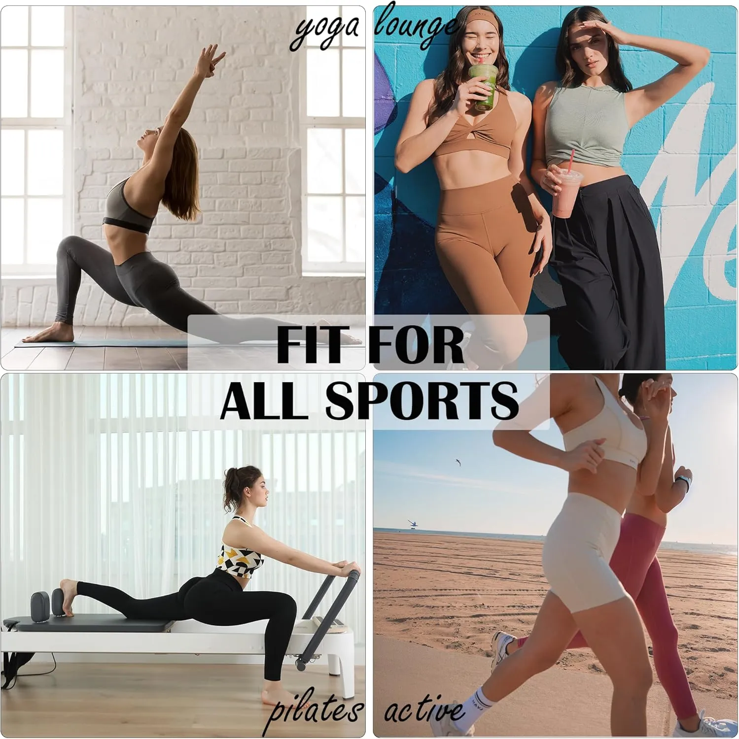 High Waisted Leggings for Woman, Women's Yoga Legging Soft Through Workout Athletic Running Yoga Pants for Woman