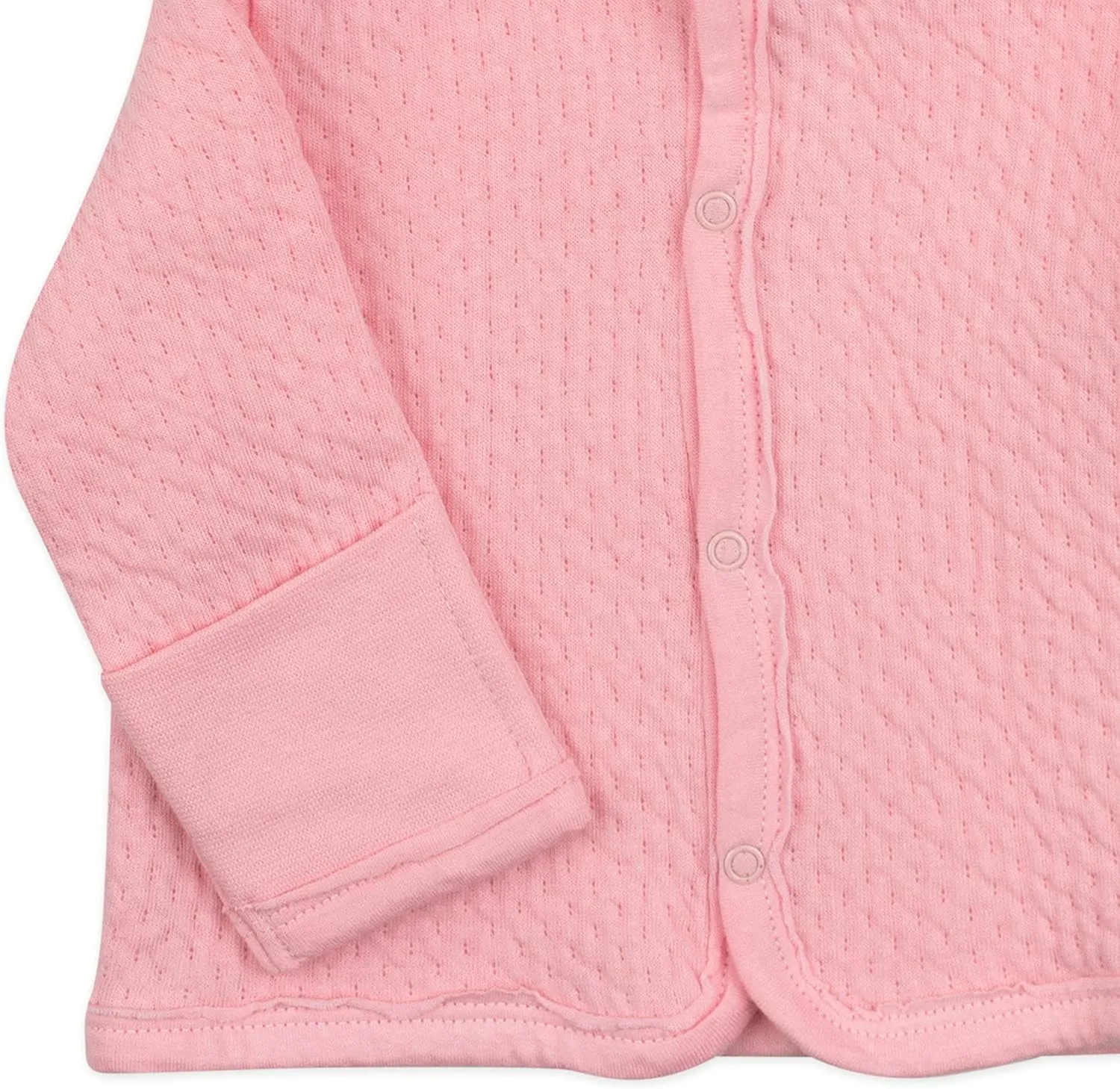 HonestBaby Front Hooded Jackets, Side-snap Top, Hoodies in Cozy 100% Organic Cotton Infant Baby Boys, Girls, Unisex