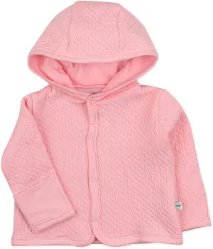 HonestBaby Front Hooded Jackets, Side-snap Top, Hoodies in Cozy 100% Organic Cotton Infant Baby Boys, Girls, Unisex