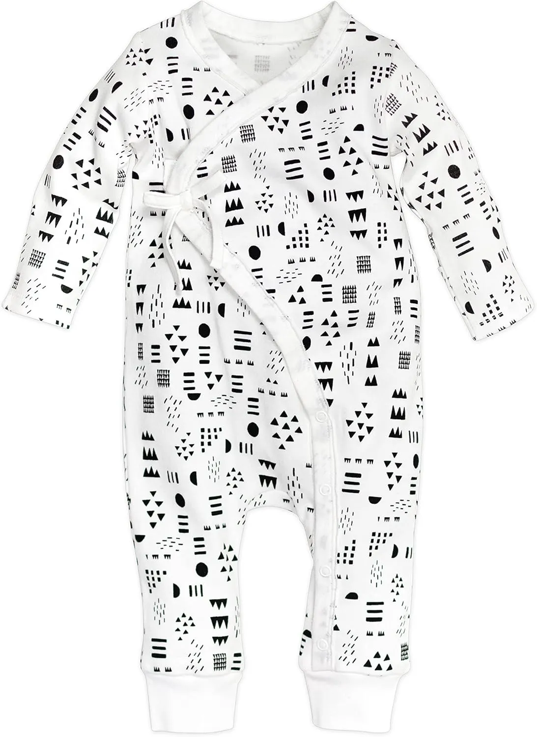 HonestBaby unisex-baby Kimono Coverall Organic Cotton