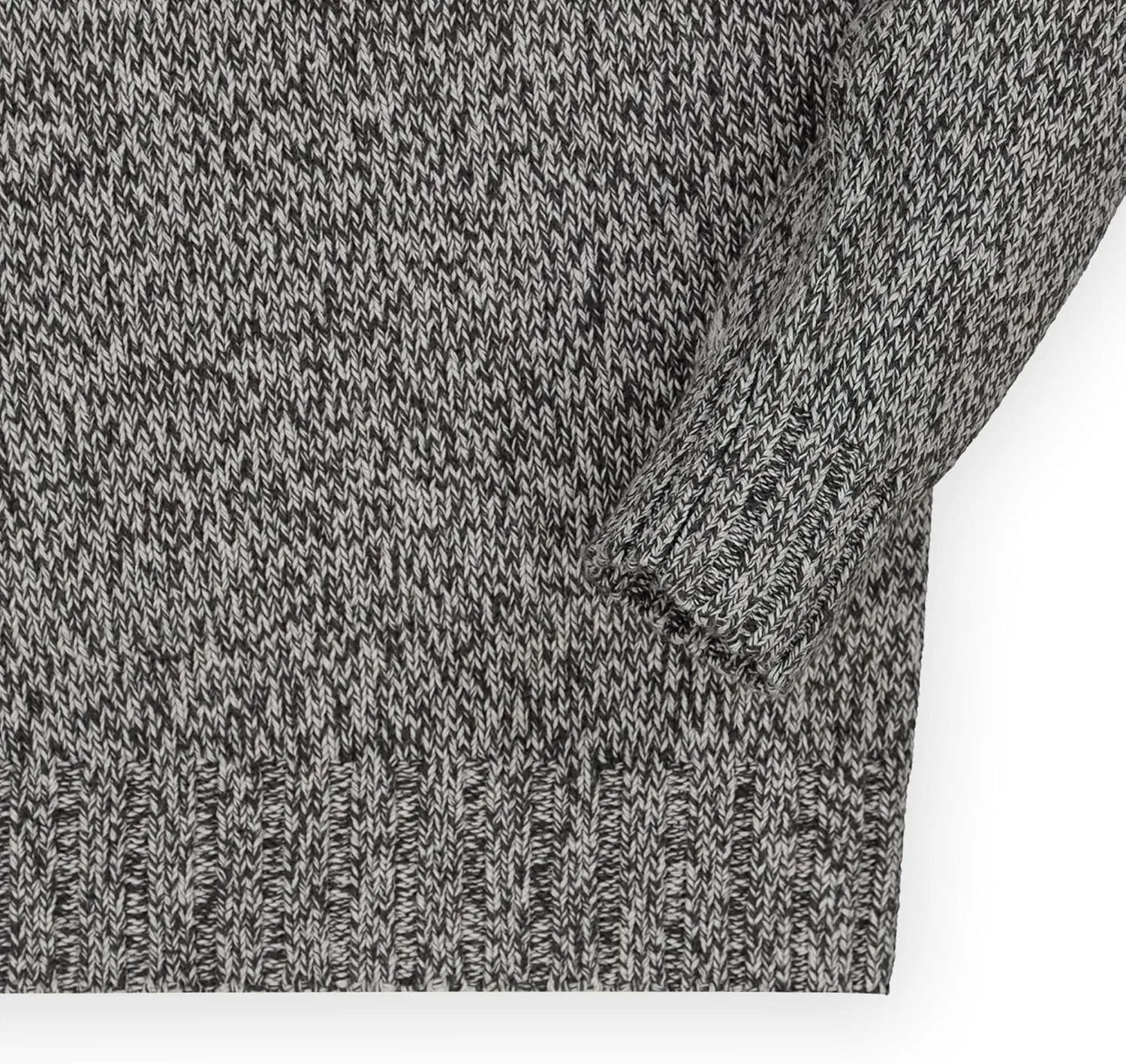 Hope & Henry Boys' Long Sleeve Mock Neck Sweater