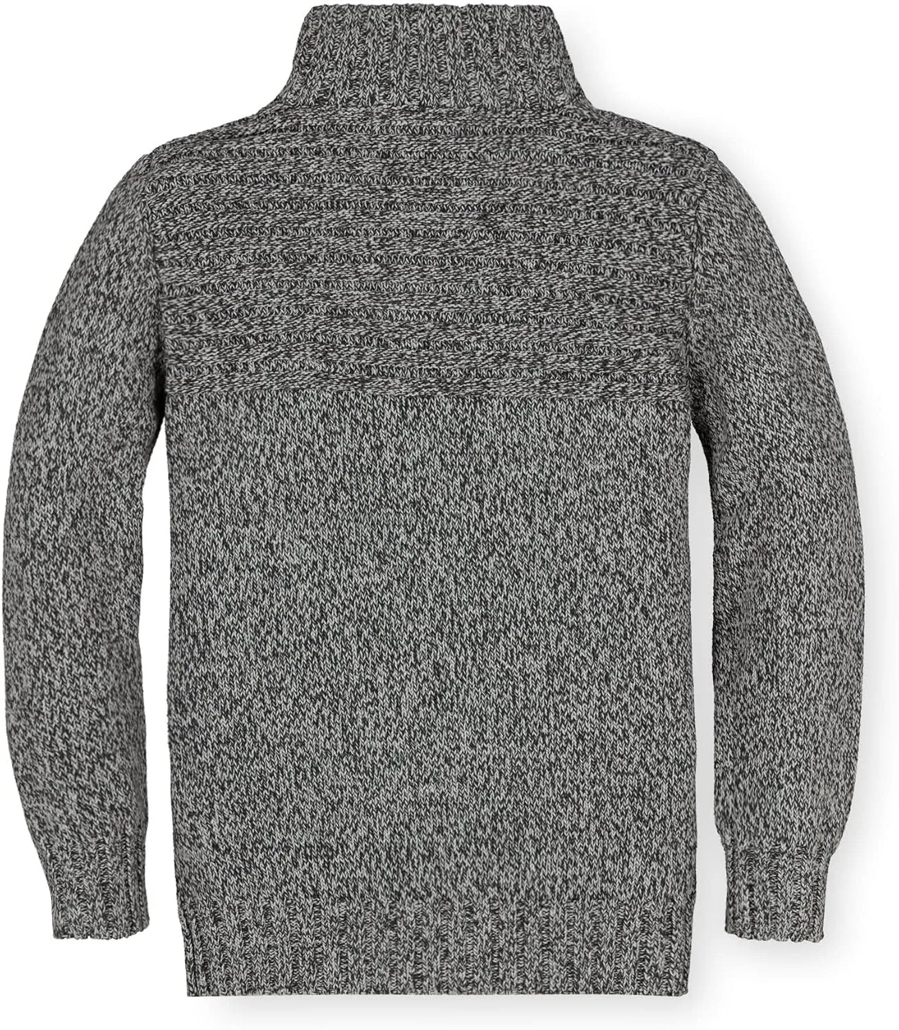 Hope & Henry Boys' Long Sleeve Mock Neck Sweater