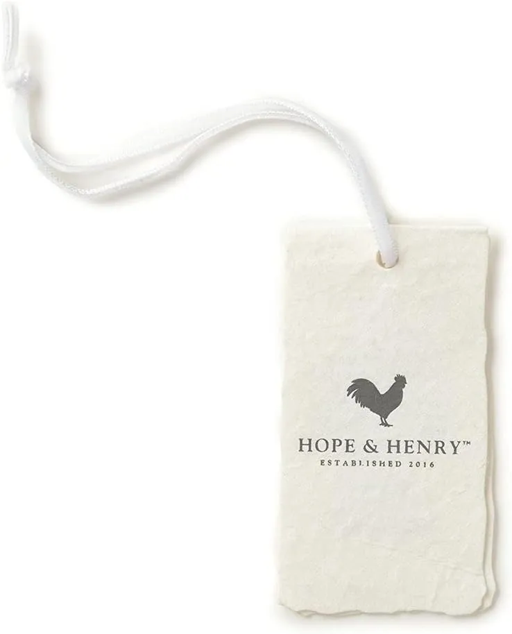 Hope & Henry Boys' Long Sleeve Mock Neck Sweater