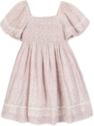 Hope & Henry Girls' Eyelet Shift Dress