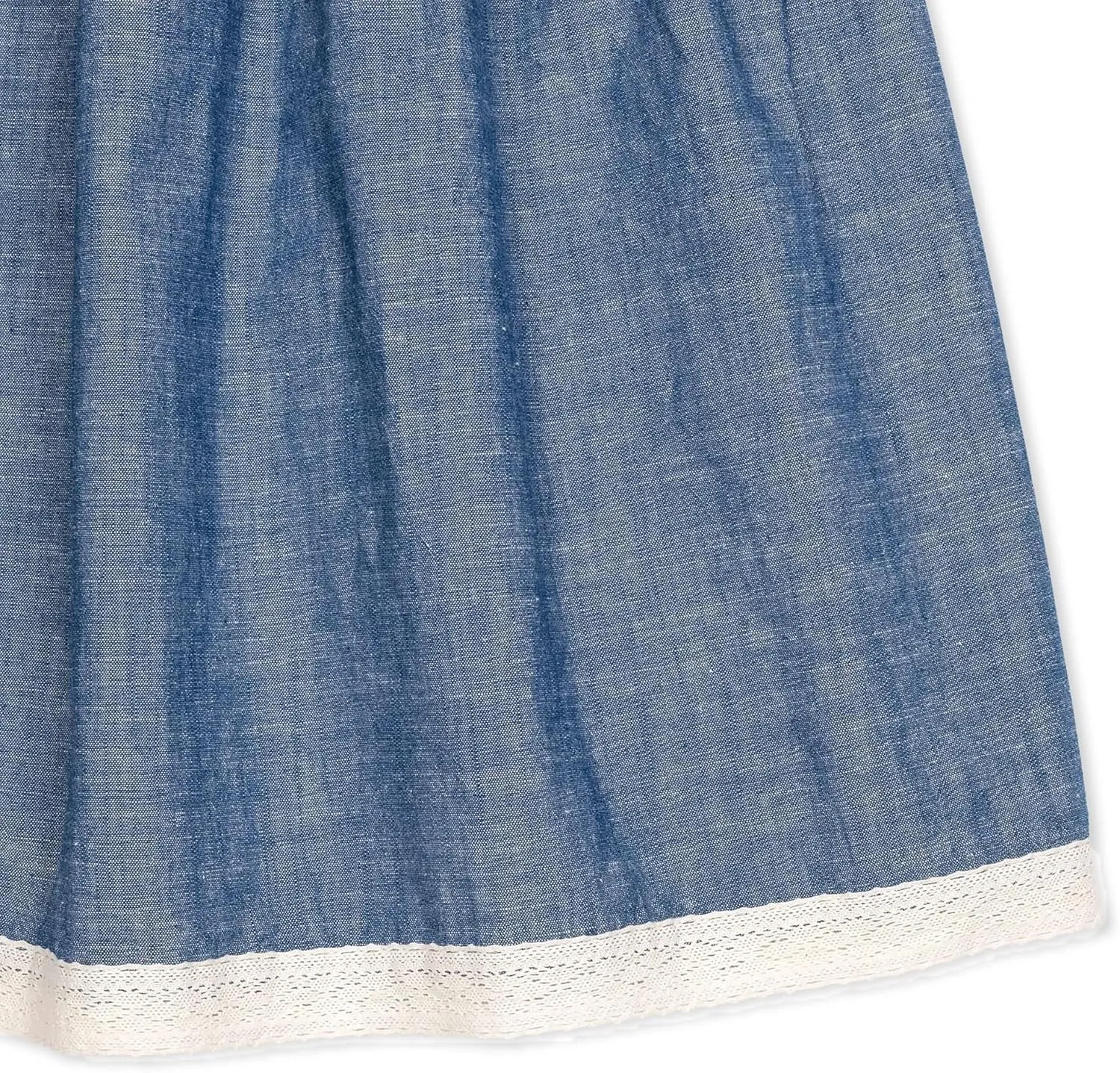 Hope & Henry Girls' Eyelet Shift Dress