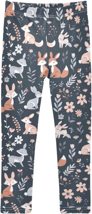 Ice Cream Donut Toddler Girl Pants, Leggings for Kids in Toddler Girl Clothes 4T Girls Athletic Leggings