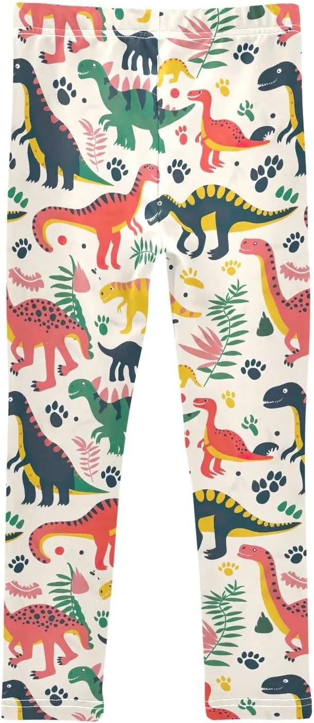 Ice Cream Donut Toddler Girl Pants, Leggings for Kids in Toddler Girl Clothes 4T Girls Athletic Leggings