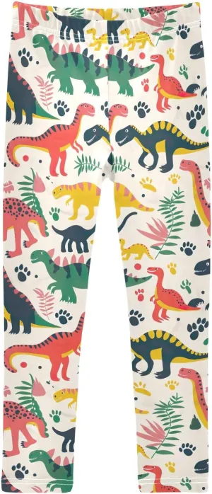 Ice Cream Donut Toddler Girl Pants, Leggings for Kids in Toddler Girl Clothes 4T Girls Athletic Leggings