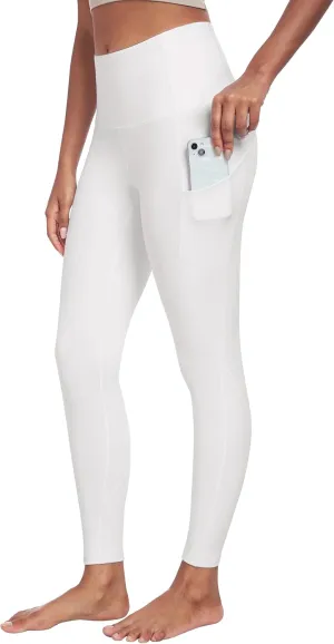 IUGA Leggings with Pockets for Women High Waisted Yoga Pants Women Tummy Control Workout Compression Running Leggings