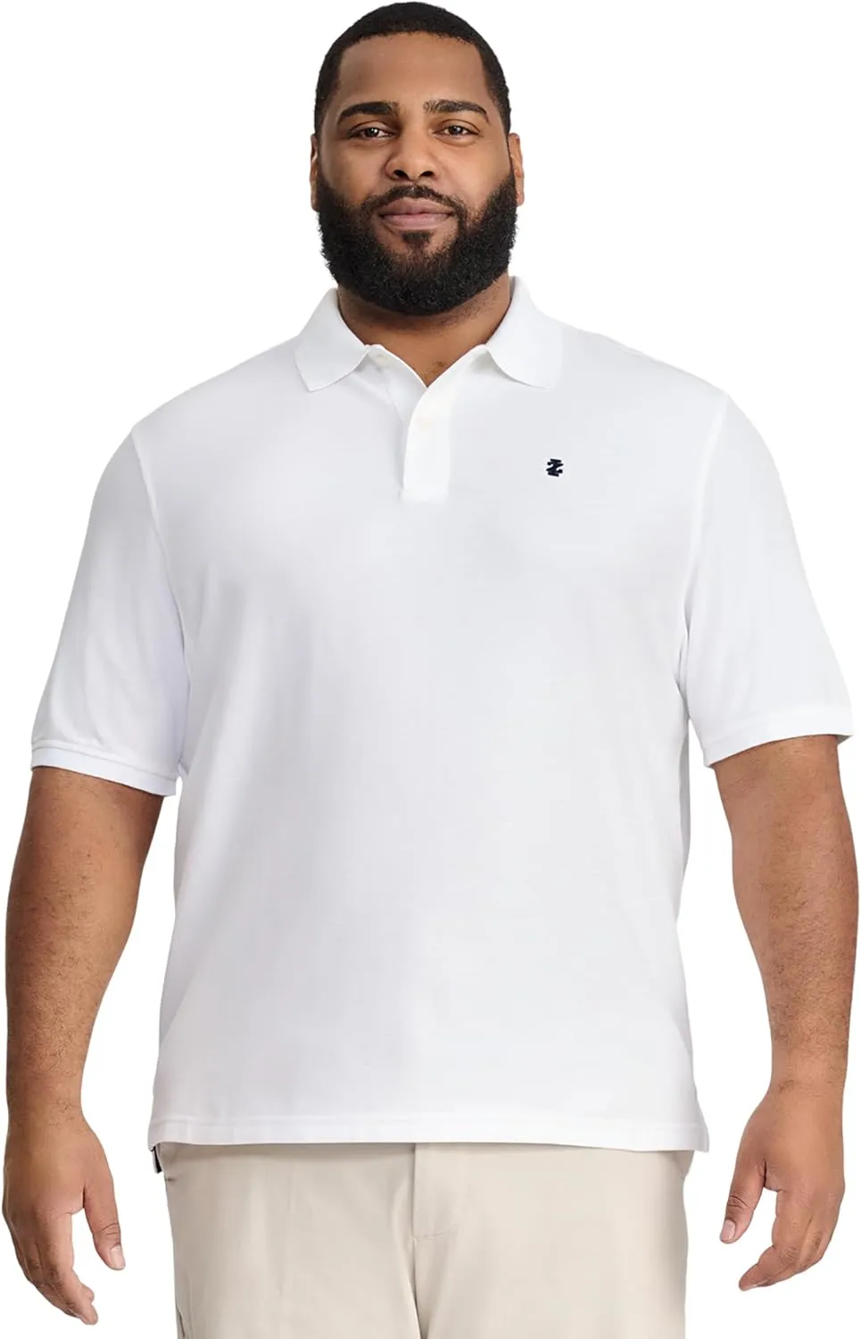 IZOD Men's Big and Tall Advantage Performance Short Sleeve Polo Shirt