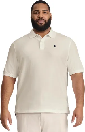 IZOD Men's Big and Tall Advantage Performance Short Sleeve Polo Shirt