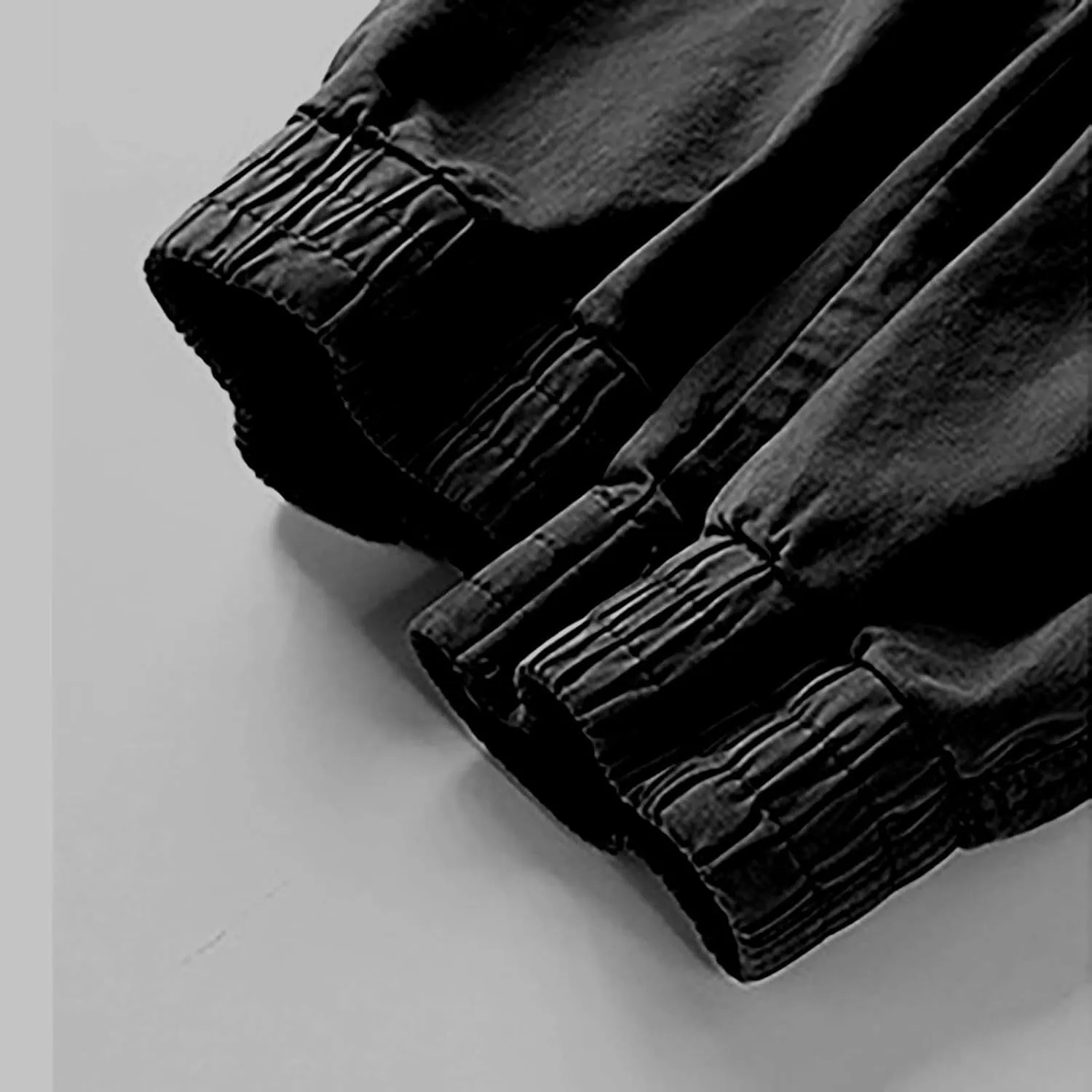 JOFOW Mens Cargo Pants Cargo Joggers Men Mens Elastic Waist Pants Cargo Sweatpants for Men