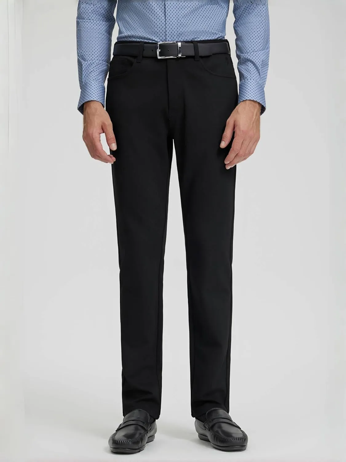 Khaki Pants Mens Classic Fit Stretch 5-Pocket Stretch Twill Pant