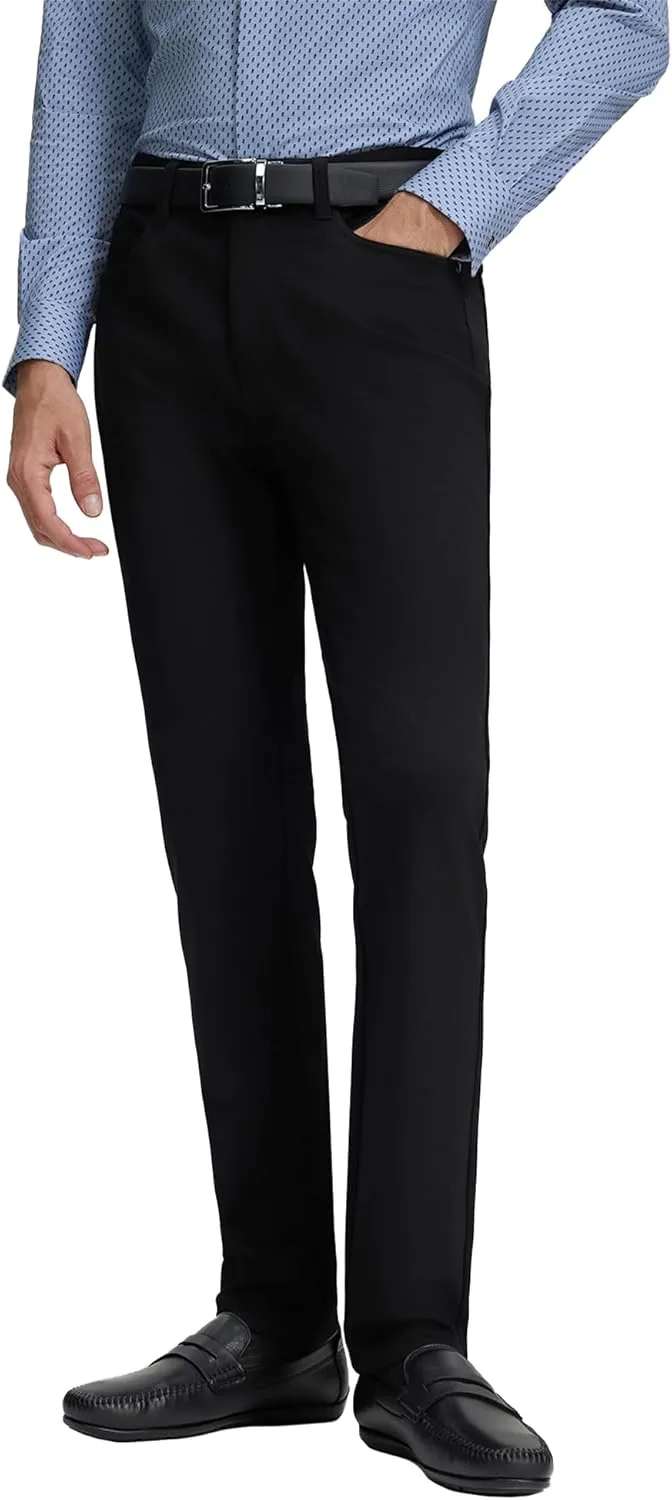 Khaki Pants Mens Classic Fit Stretch 5-Pocket Stretch Twill Pant