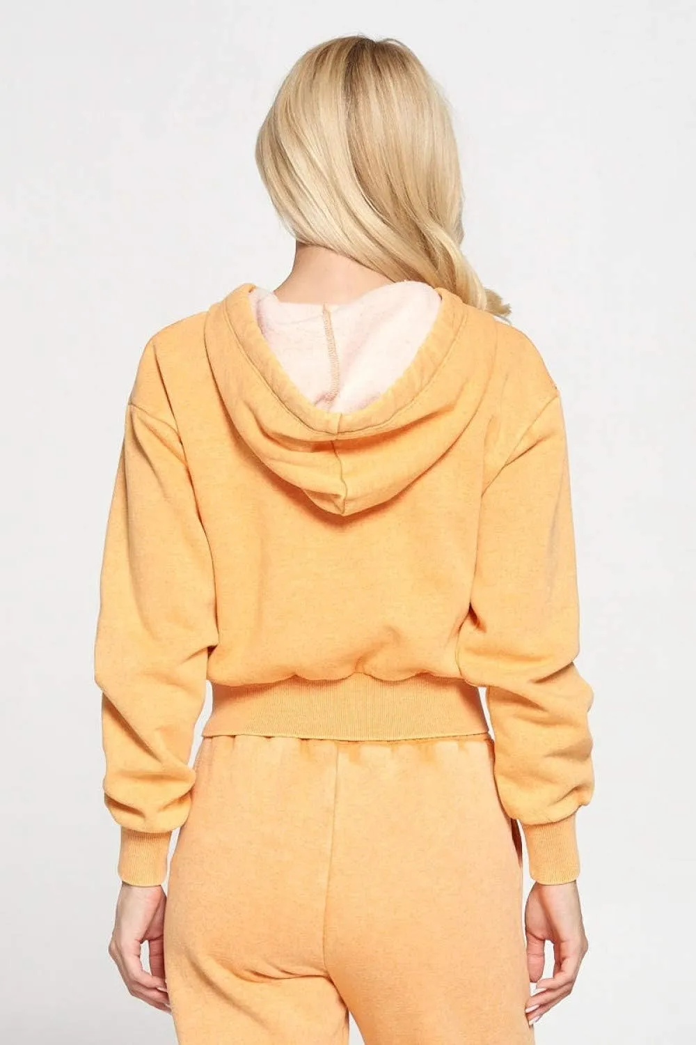 Khanomak Women's Long Sleeve Cropped Hoodie Workout Cute Cardigan | Zip Up Hoodie | Zip Up Sweatshirt | Jacket