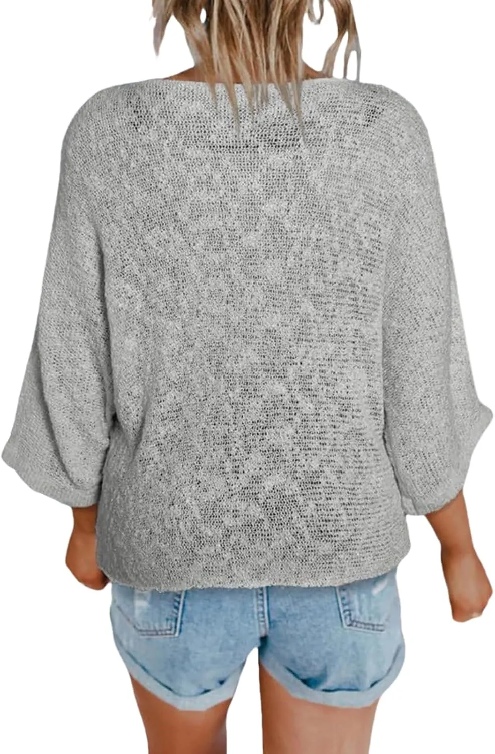 Kubbon Womens Cable Knit Sweater 2024 Fall Casual Color Block Striped Pullover Jumper Lightweight Comfy Boho Clothes