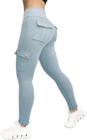 Leggings for Women Pant Leggings High Waist Workout Pant Trouser Running Sports Tights Butt Yoga Pants Crossover
