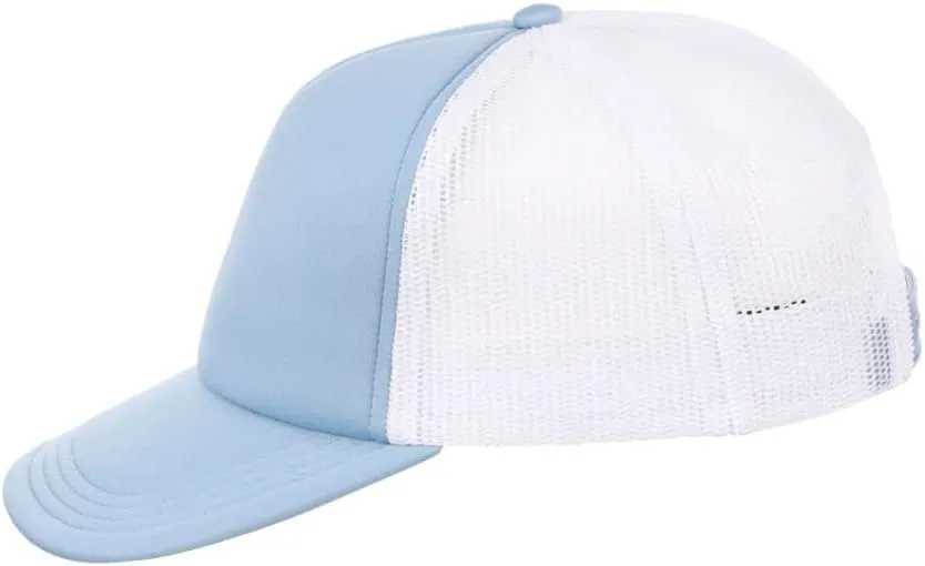 Lids Blank Basic Foam Trucker Adjustable Snapback Hat