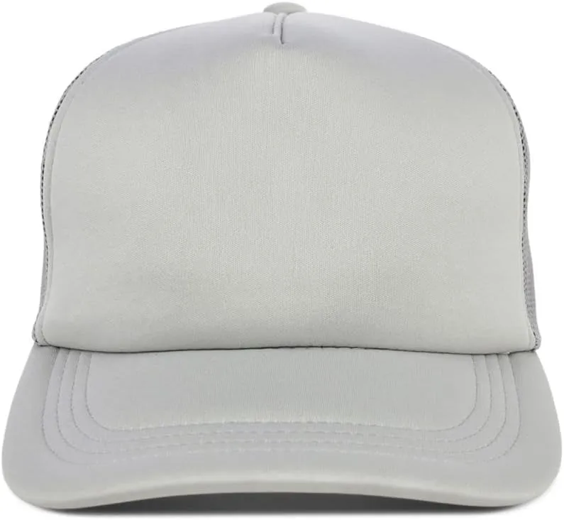 Lids Blank Basic Foam Trucker Adjustable Snapback Hat