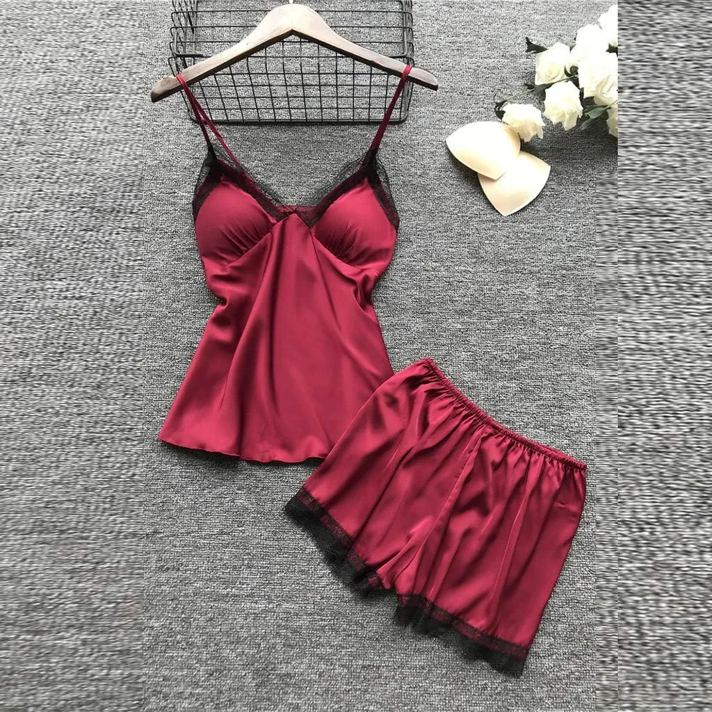 Lingerie for Women Lace Chemise Babydoll Bow Tie See Through Sleepwear Leotard Sexy Bowknot Nighties