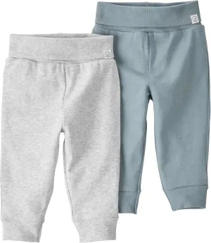 little planet by carter's Baby 2-Pack Joggers Made with Organic Cotton