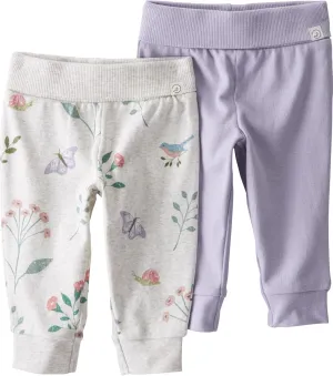 little planet by carter's Baby 2-Pack Joggers Made with Organic Cotton