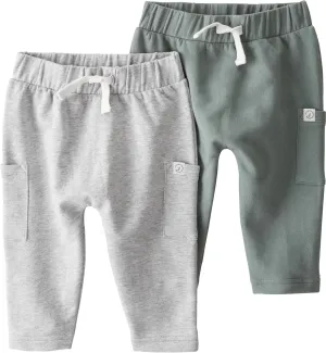 little planet by carter's Baby 2-Pack Pants Made with Organic Cotton