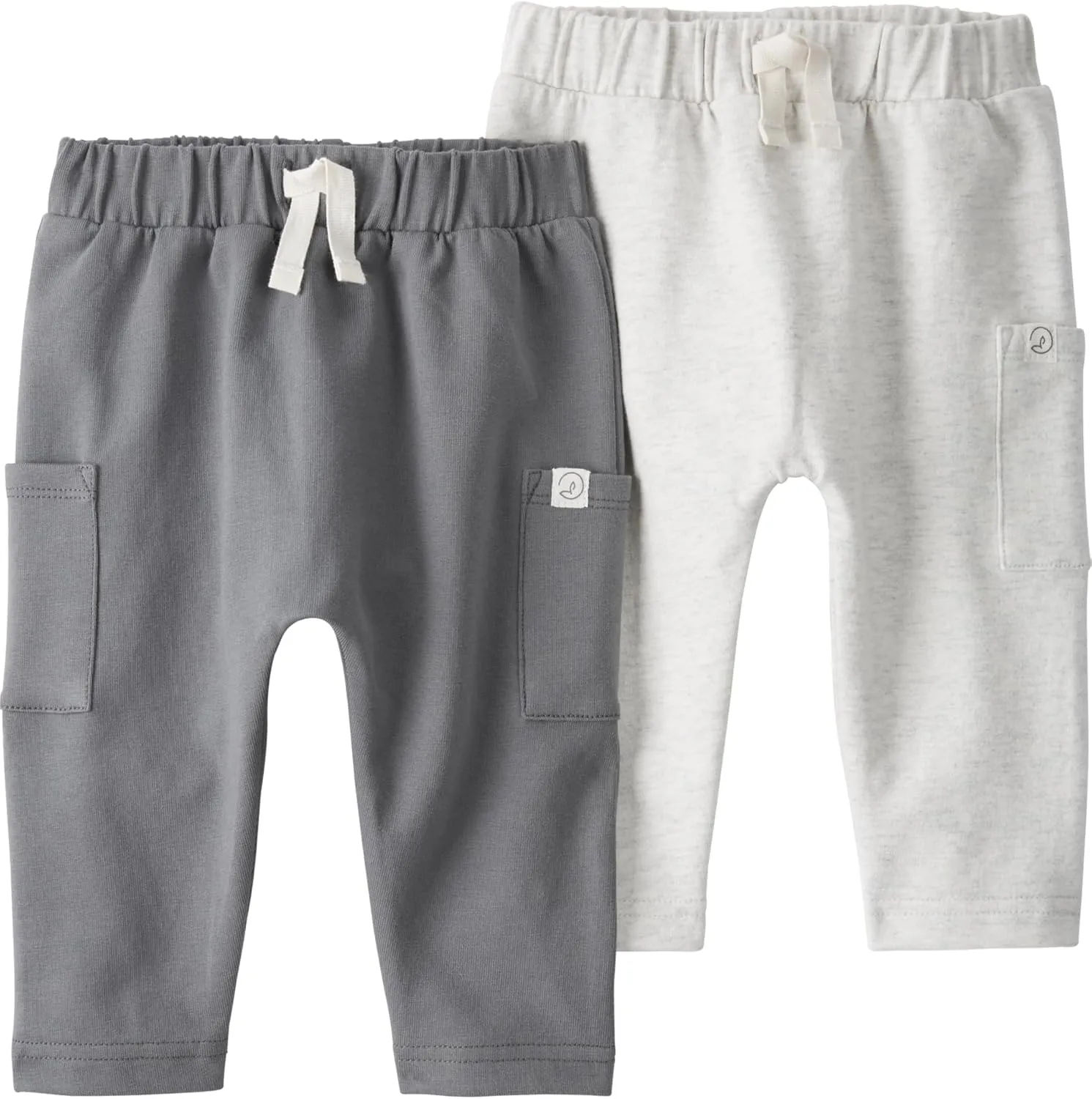 little planet by carter's Baby 2-Pack Pants Made with Organic Cotton