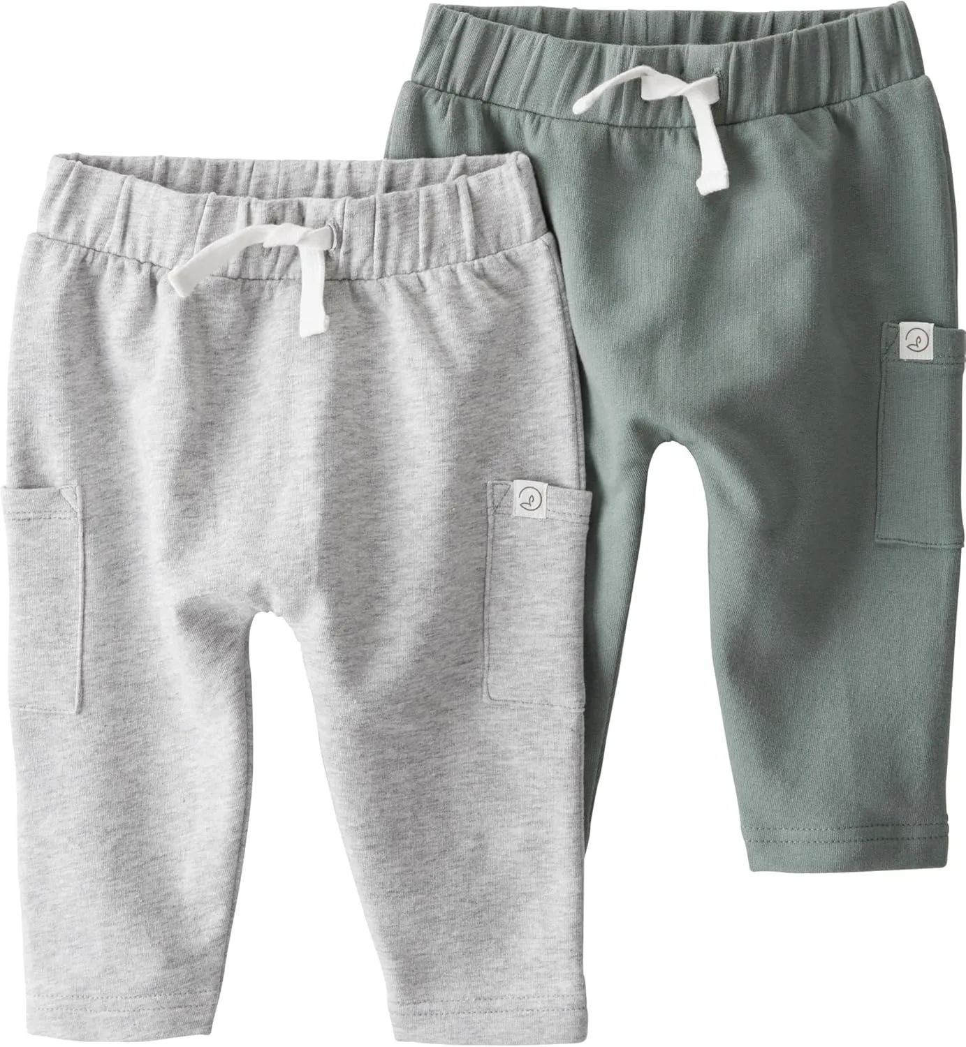 little planet by carter's Baby 2-Pack Pants Made with Organic Cotton