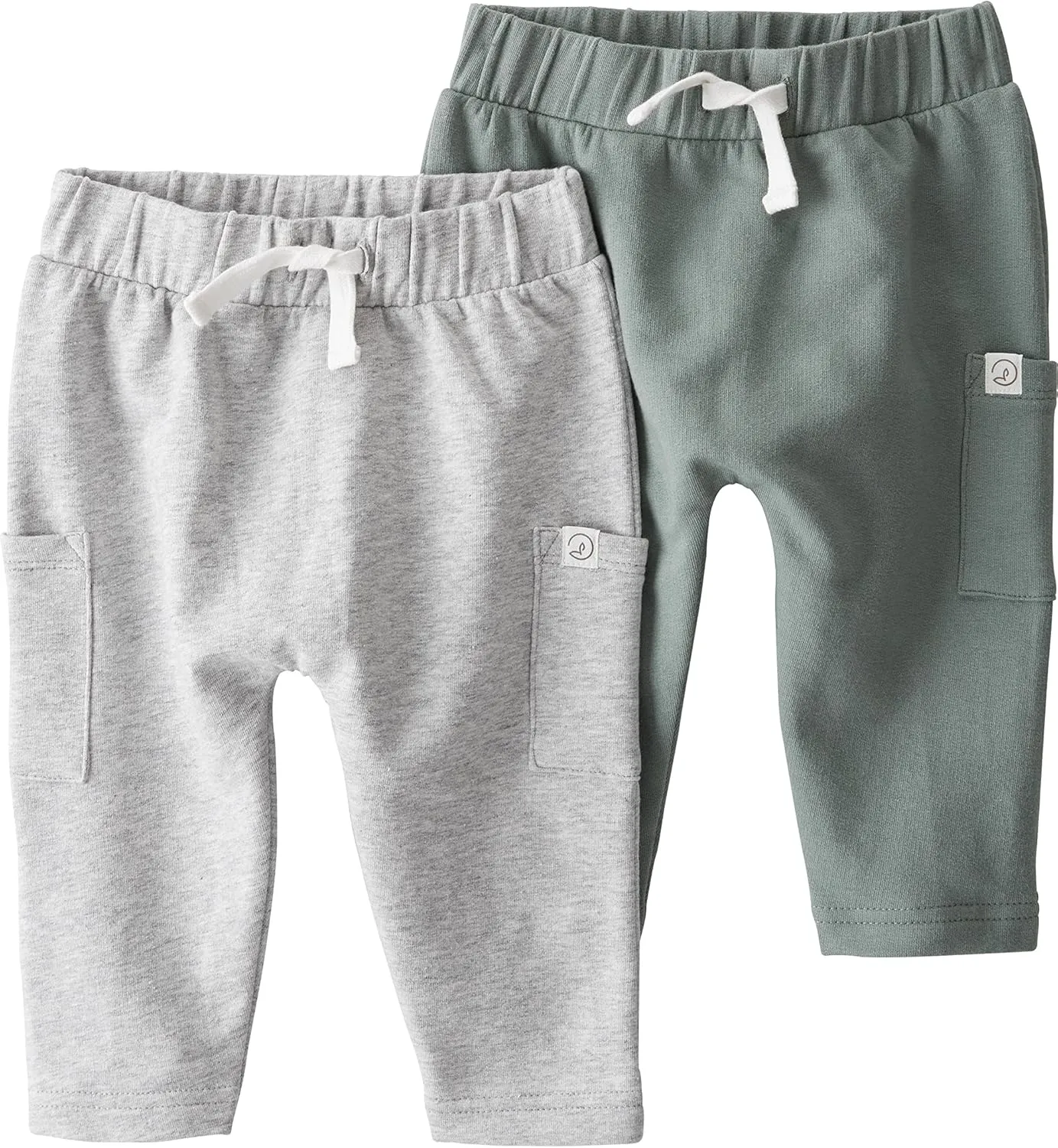 little planet by carter's Baby 2-Pack Pants Made with Organic Cotton