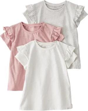 little planet by carter's Baby 3-Pack Tops Made with Organic Cotton