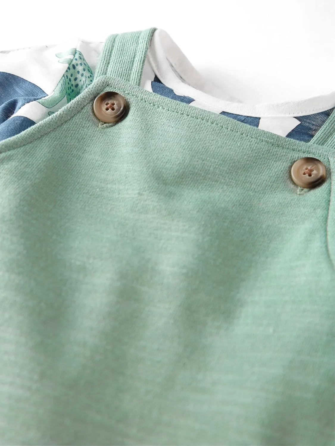 little planet by carter's unisex-baby 2-piece Organic Cotton Overall Set
