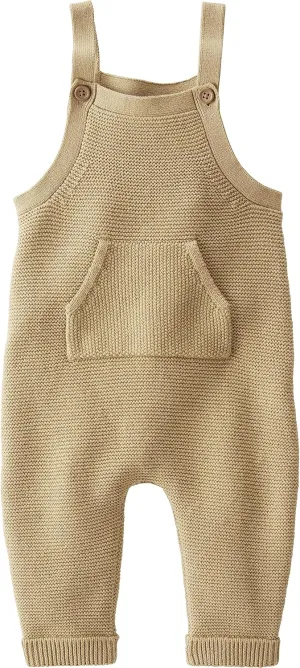 little planet by carter's unisex-baby Organic Cotton Sweater Knit Overalls