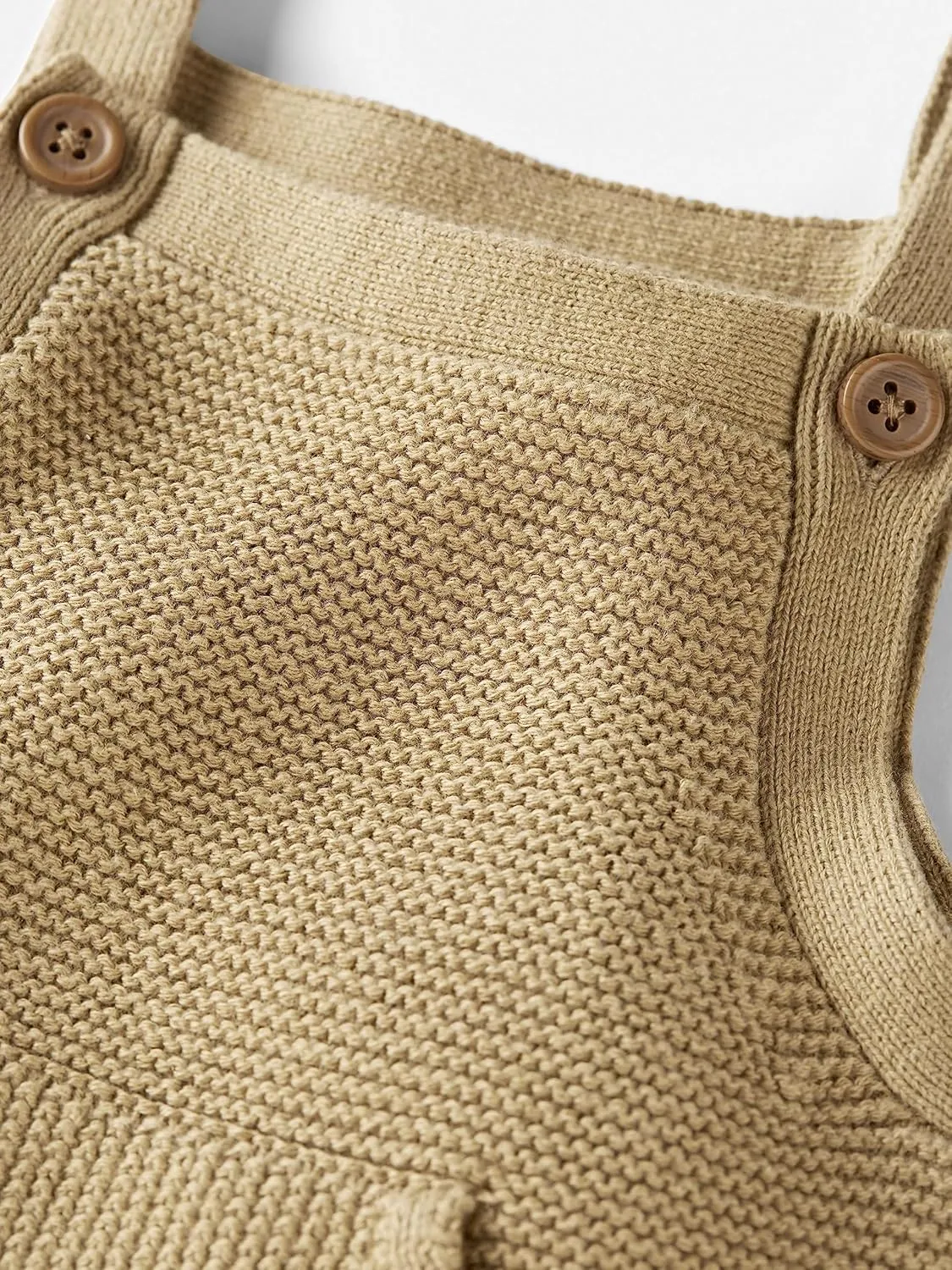 little planet by carter's unisex-baby Organic Cotton Sweater Knit Overalls