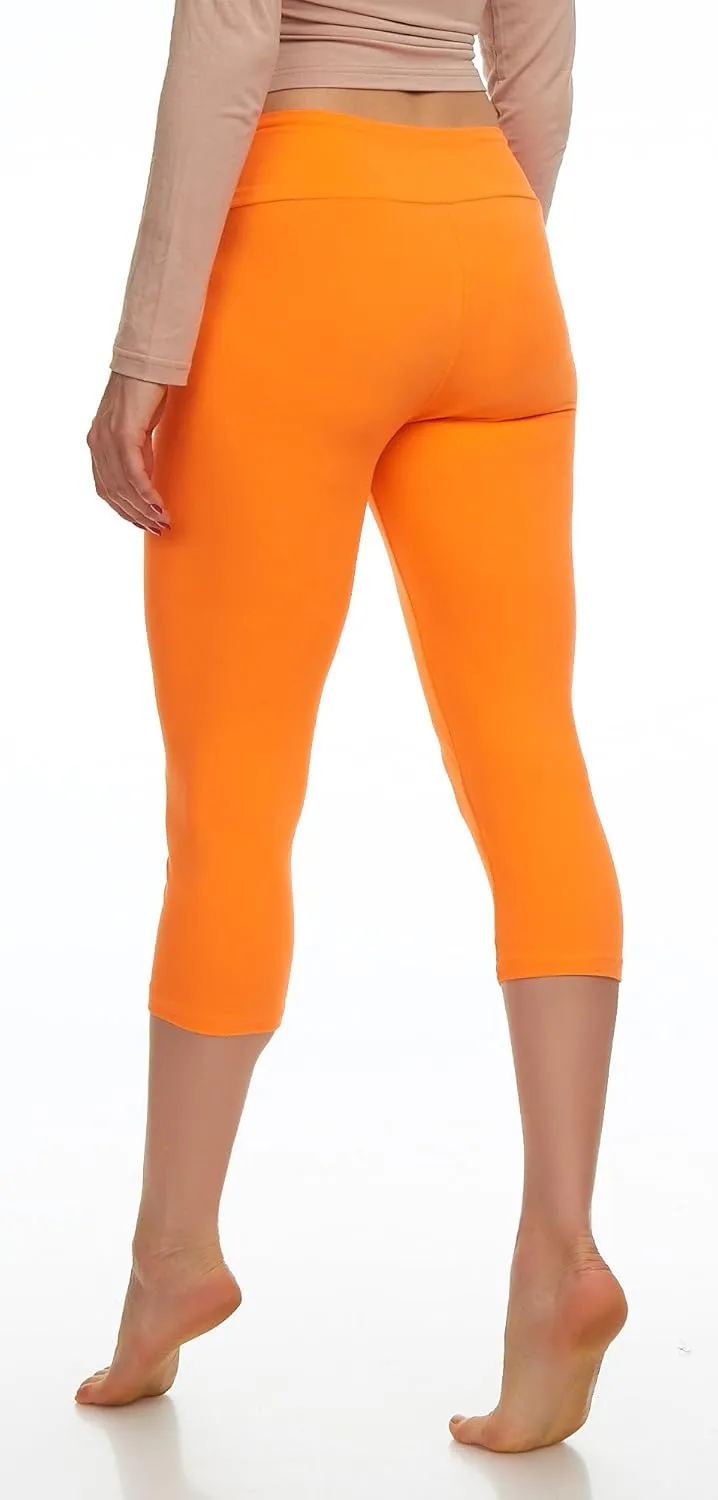 LMB Women’s Soft Stretch Leggings Regular/High Yoga Waist 20  Designs One Size