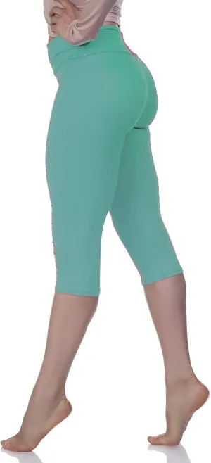 LMB Women’s Soft Stretch Leggings Regular/High Yoga Waist 20  Designs One Size