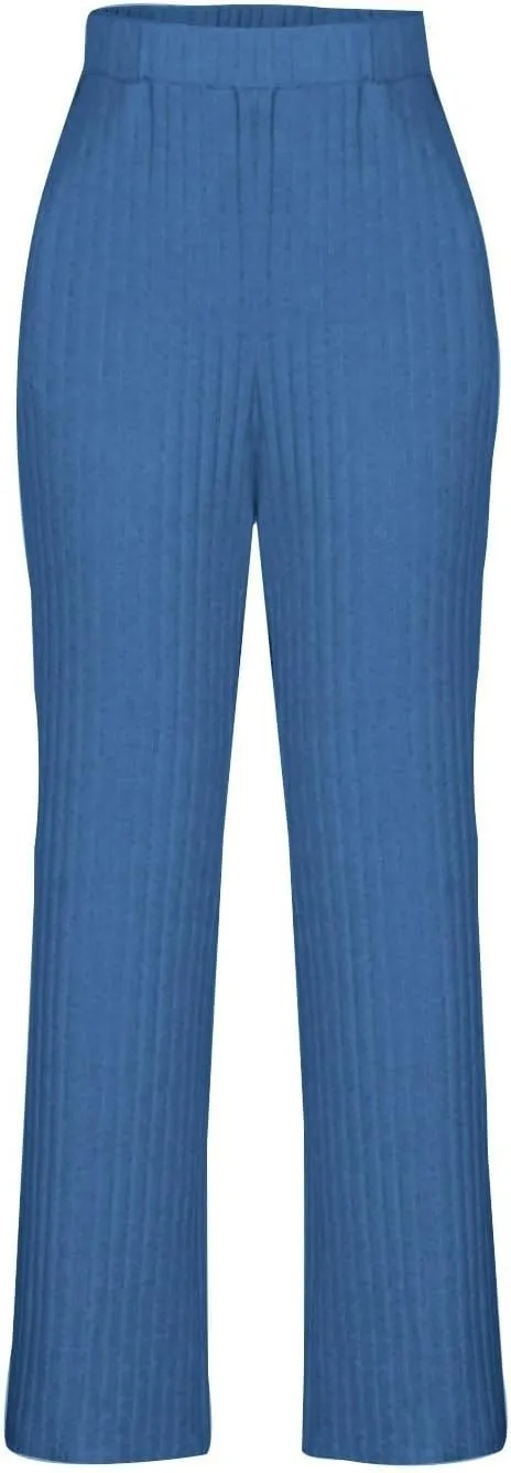 Lounge Sets Women 2 Piece Kint Outfits Comfy V Neck Tops and Pants Sets Casual Loungewear Baggy Airport Outfit