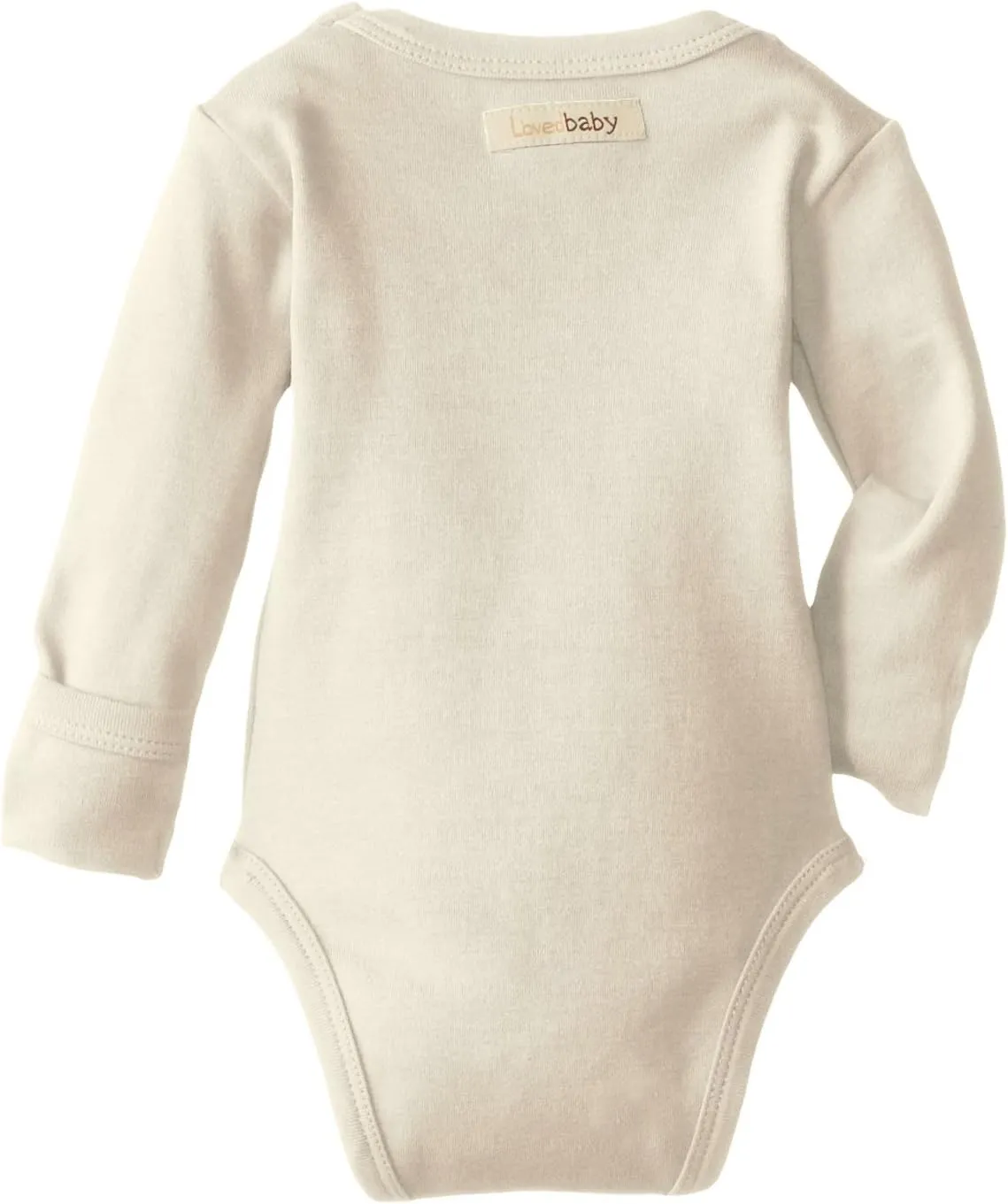 L'ovedbaby Organic Gloved-Sleeve Bodysuit