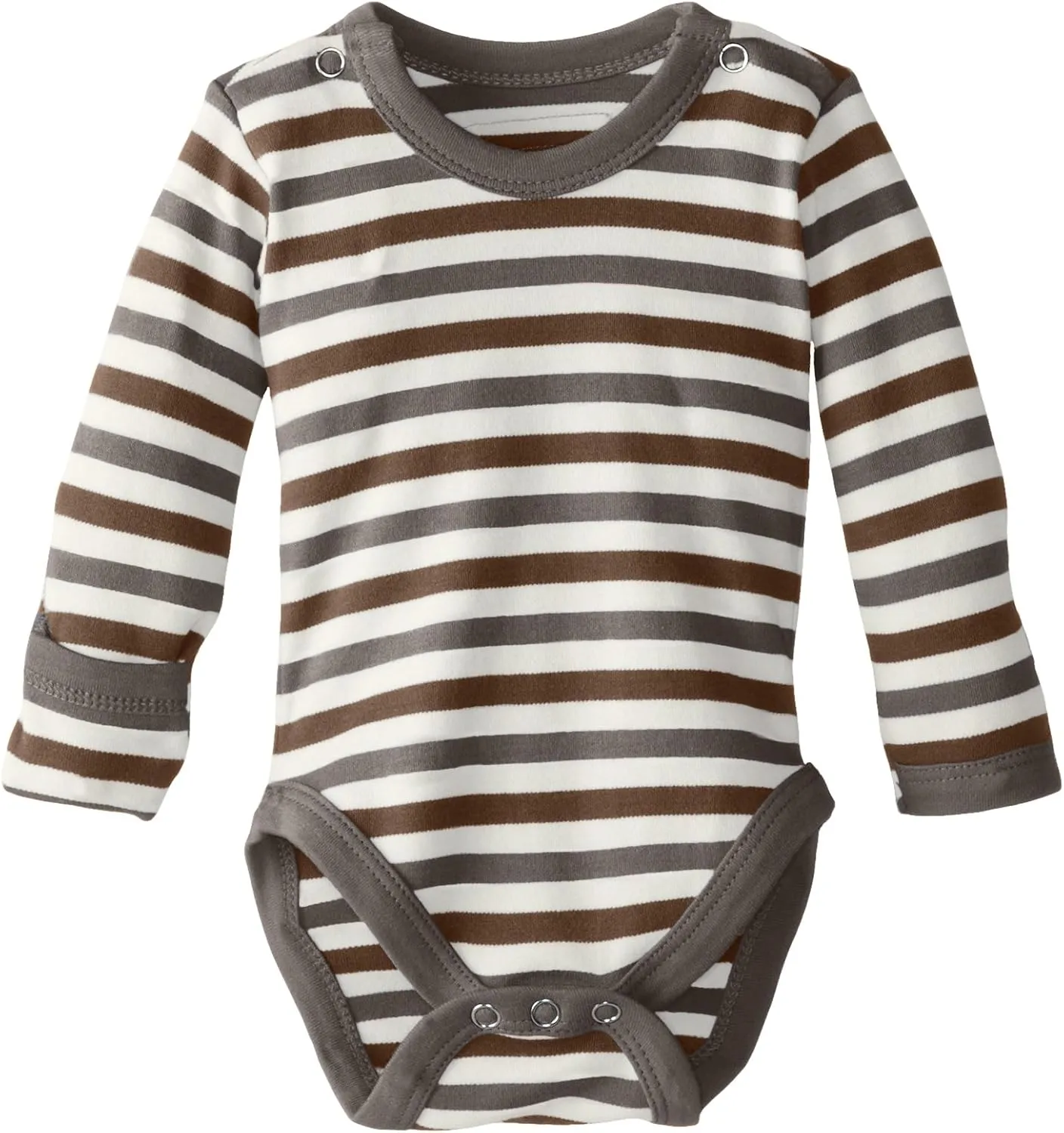 L'ovedbaby Organic Gloved-Sleeve Bodysuit