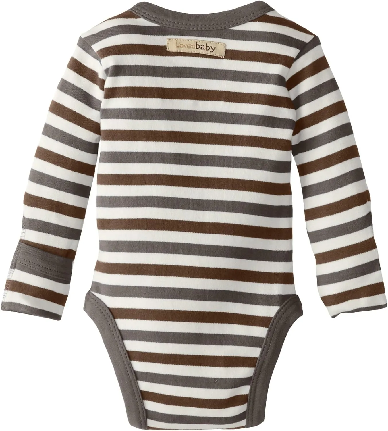 L'ovedbaby Organic Gloved-Sleeve Bodysuit