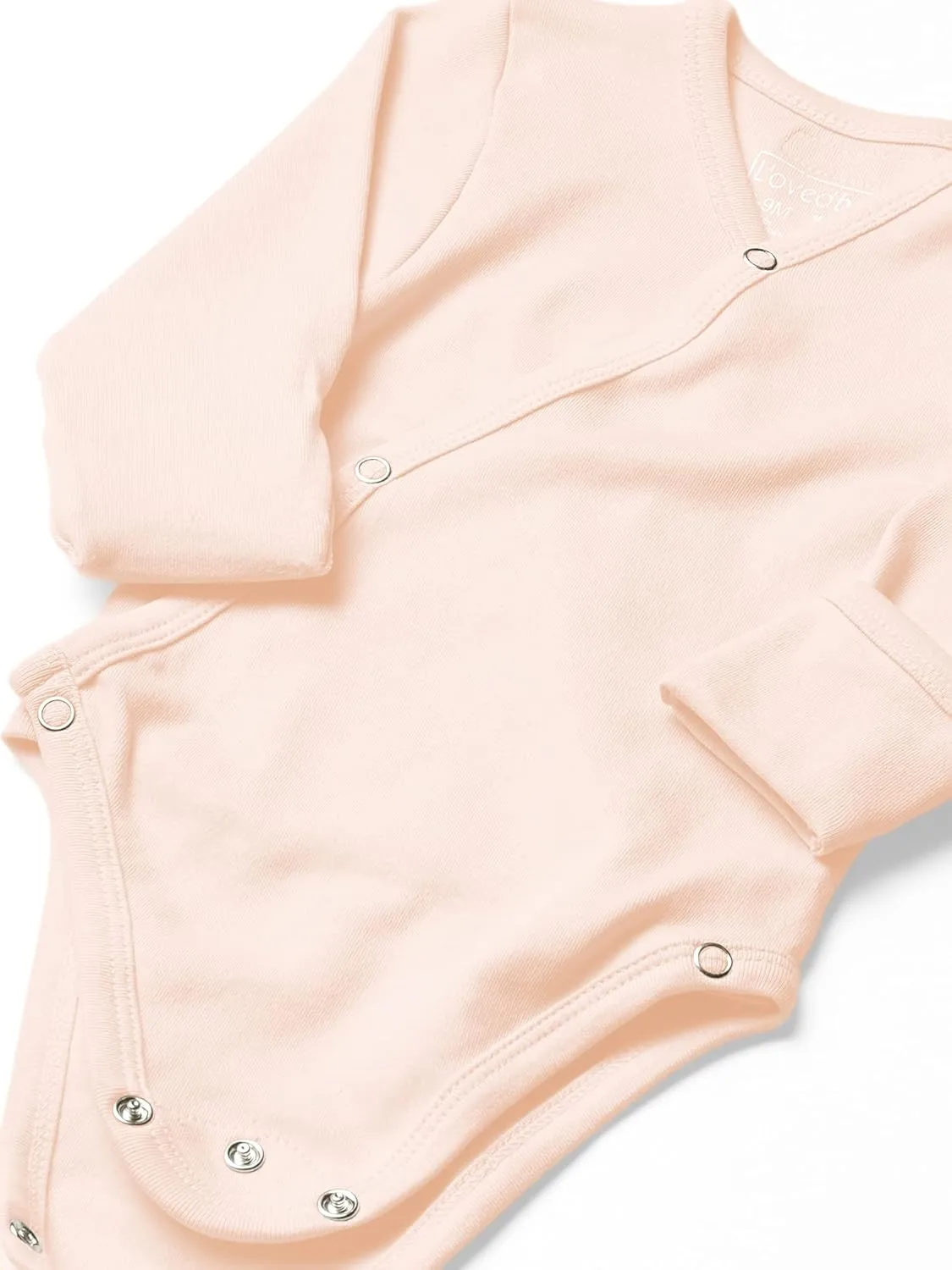 L'ovedbaby unisex-baby Organic Cotton Baby Kimono Bodysuit