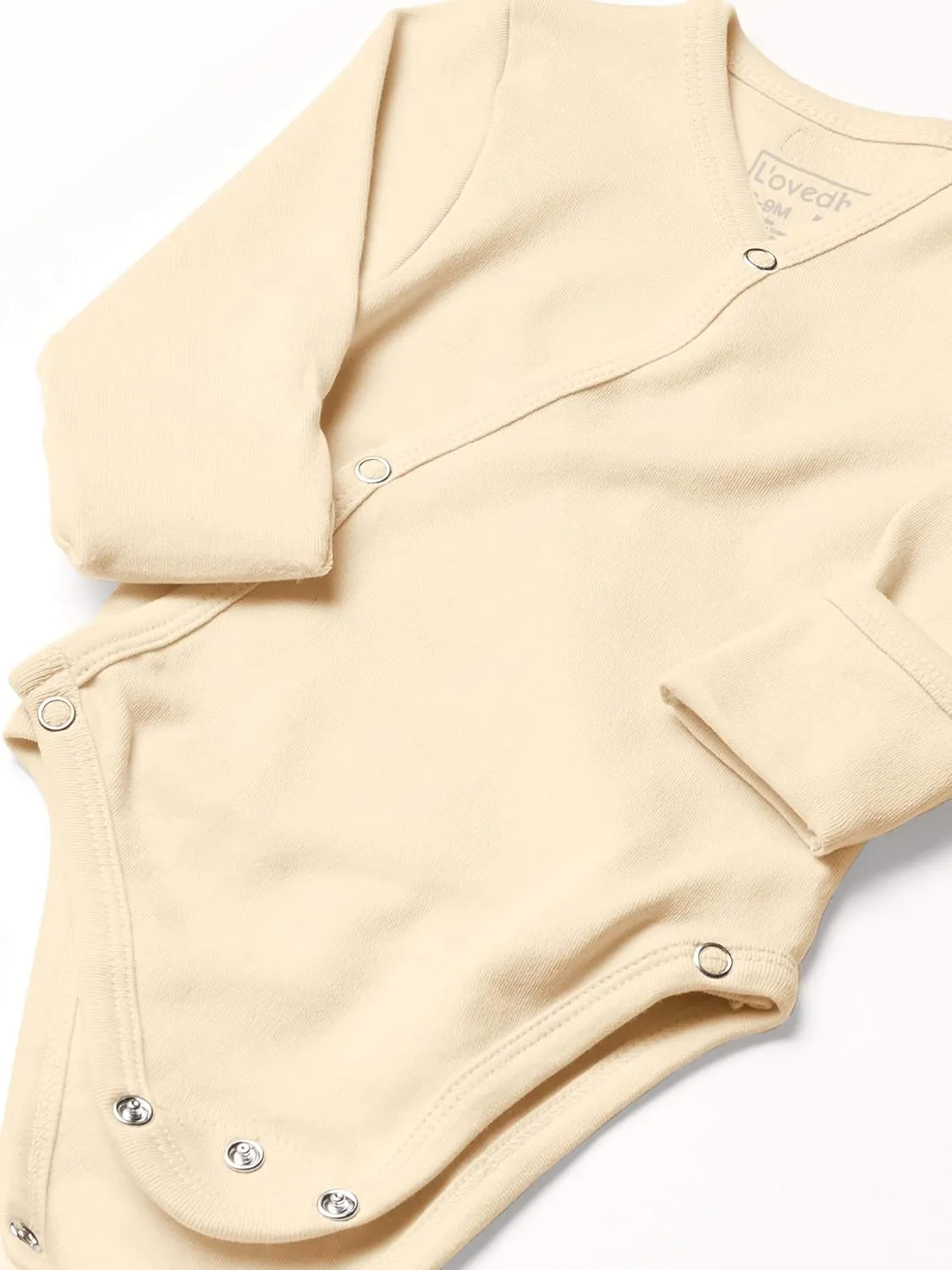 L'ovedbaby unisex-baby Organic Cotton Baby Kimono Bodysuit