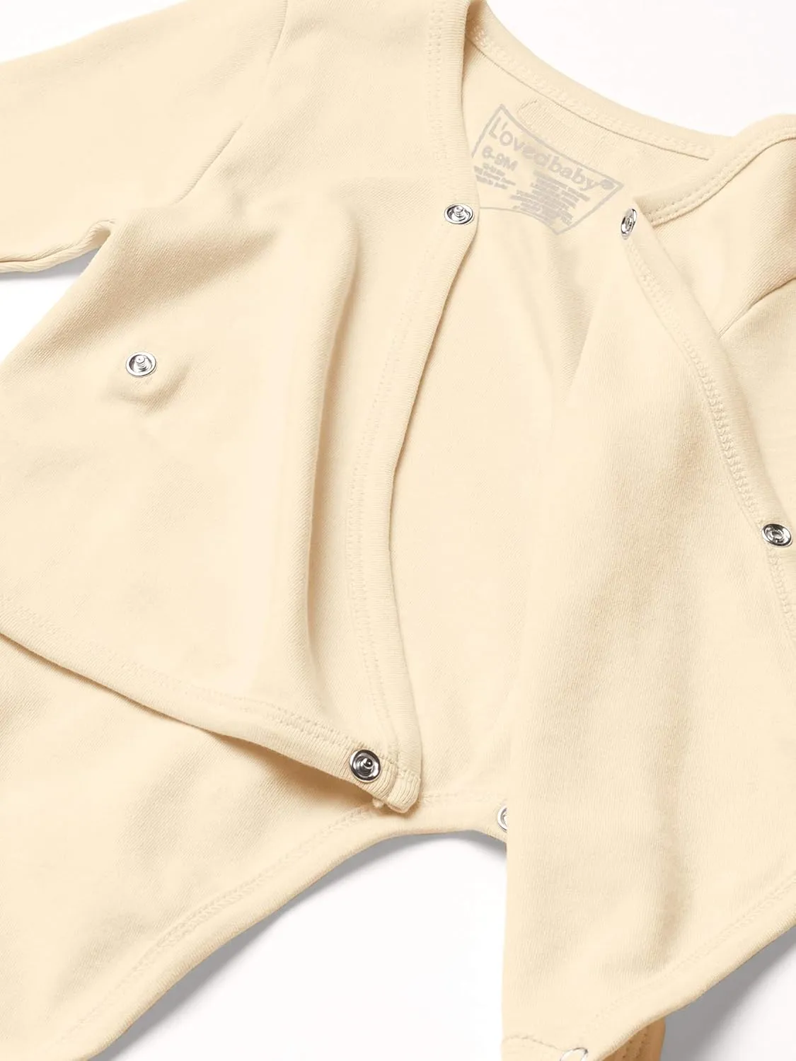 L'ovedbaby unisex-baby Organic Cotton Baby Kimono Bodysuit