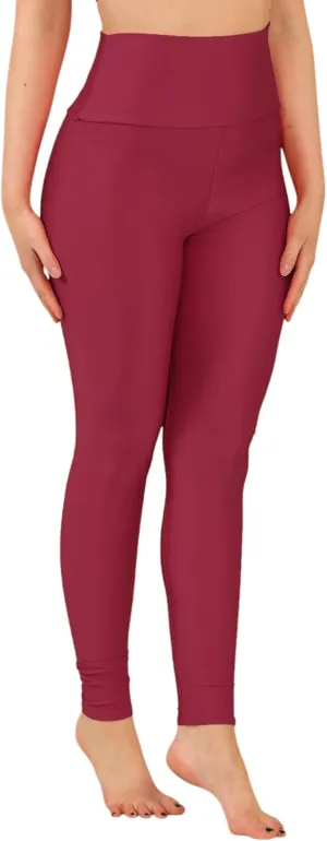 Loxdonz Women's Shiny Leggings High Waist Neon Leggings Disco Pants Yoga Sports Legging Tights