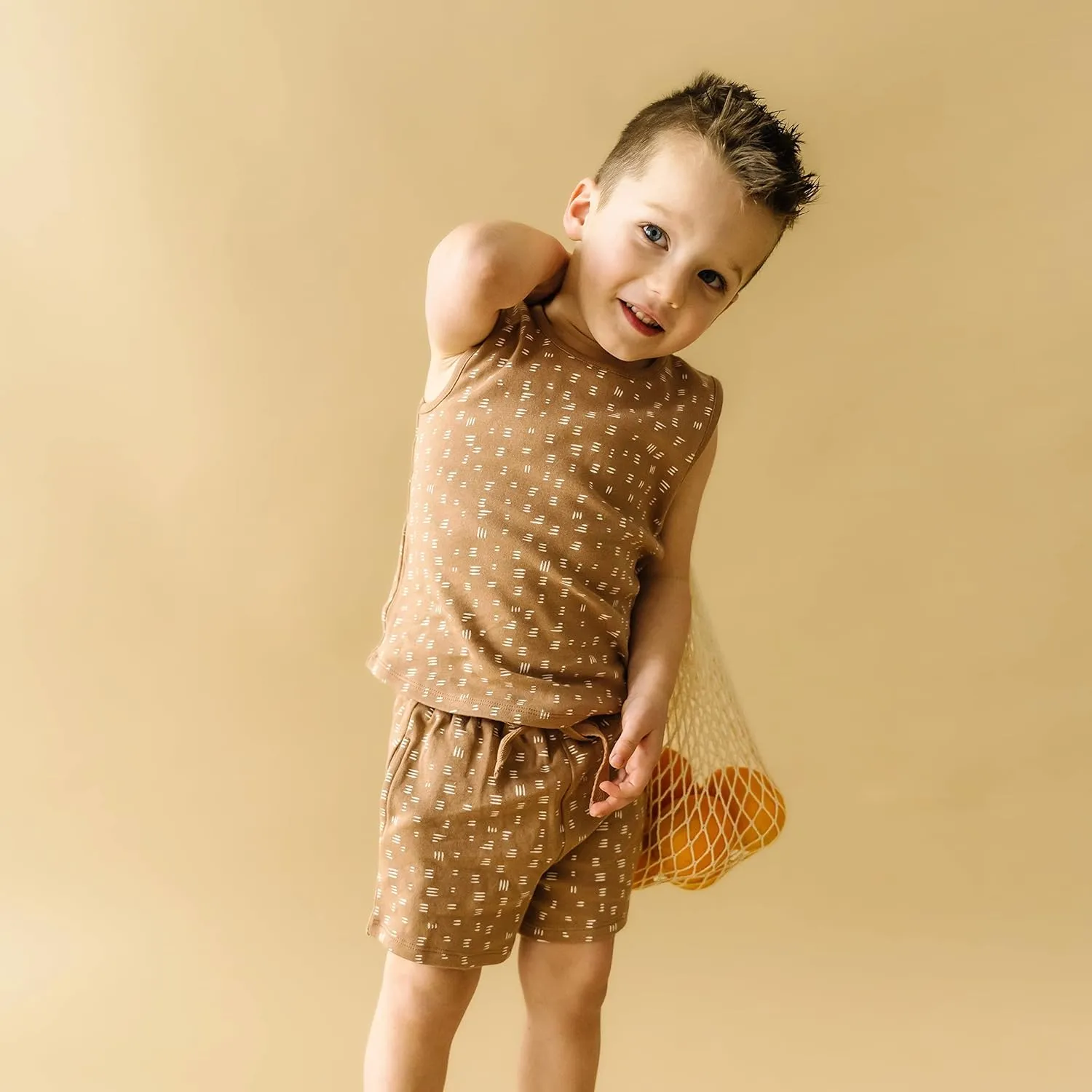 MakeMake Organics GOTS Certified Organic Cotton Infant Unisex Baby Kids Toddler Boys Girls Extra Comfort Organic Tank Tee