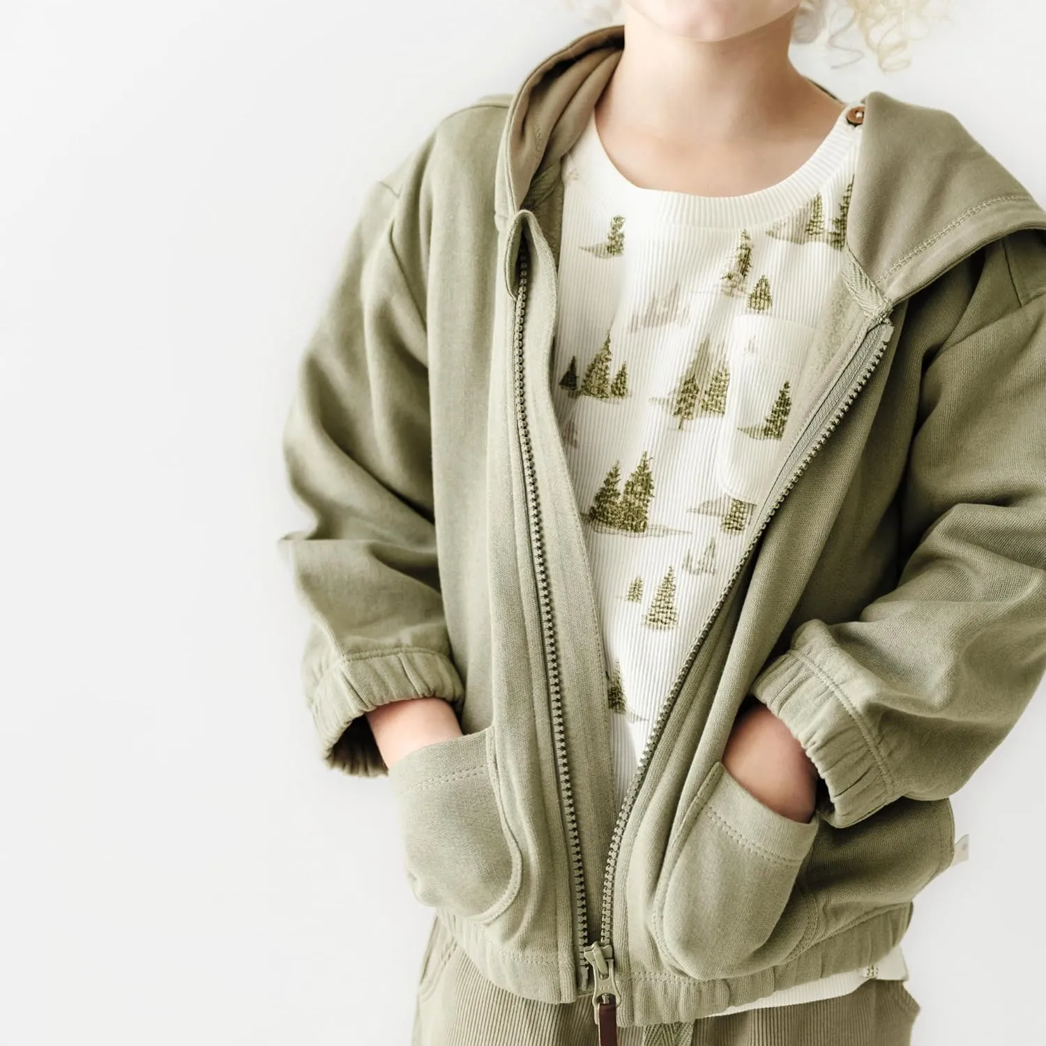 MakeMake Organics GOTS Certified Organic Cotton Sweatshirt Baby Toddler Young Kids Boys Girls Pullover Sweater