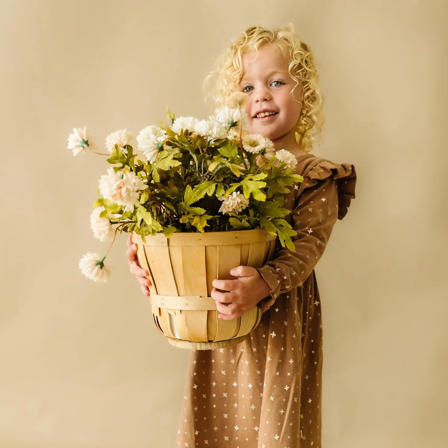 MakeMake Organics GOTS Organic Cotton Dress Girls Twirly Dress Play Party Holiday Dinner Toddler Baby Girl