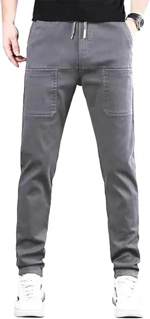 Manzera Stretch Cargo Pants, Multipants - High Stretch Multi-Pocket Durable Cargo Casual for Men